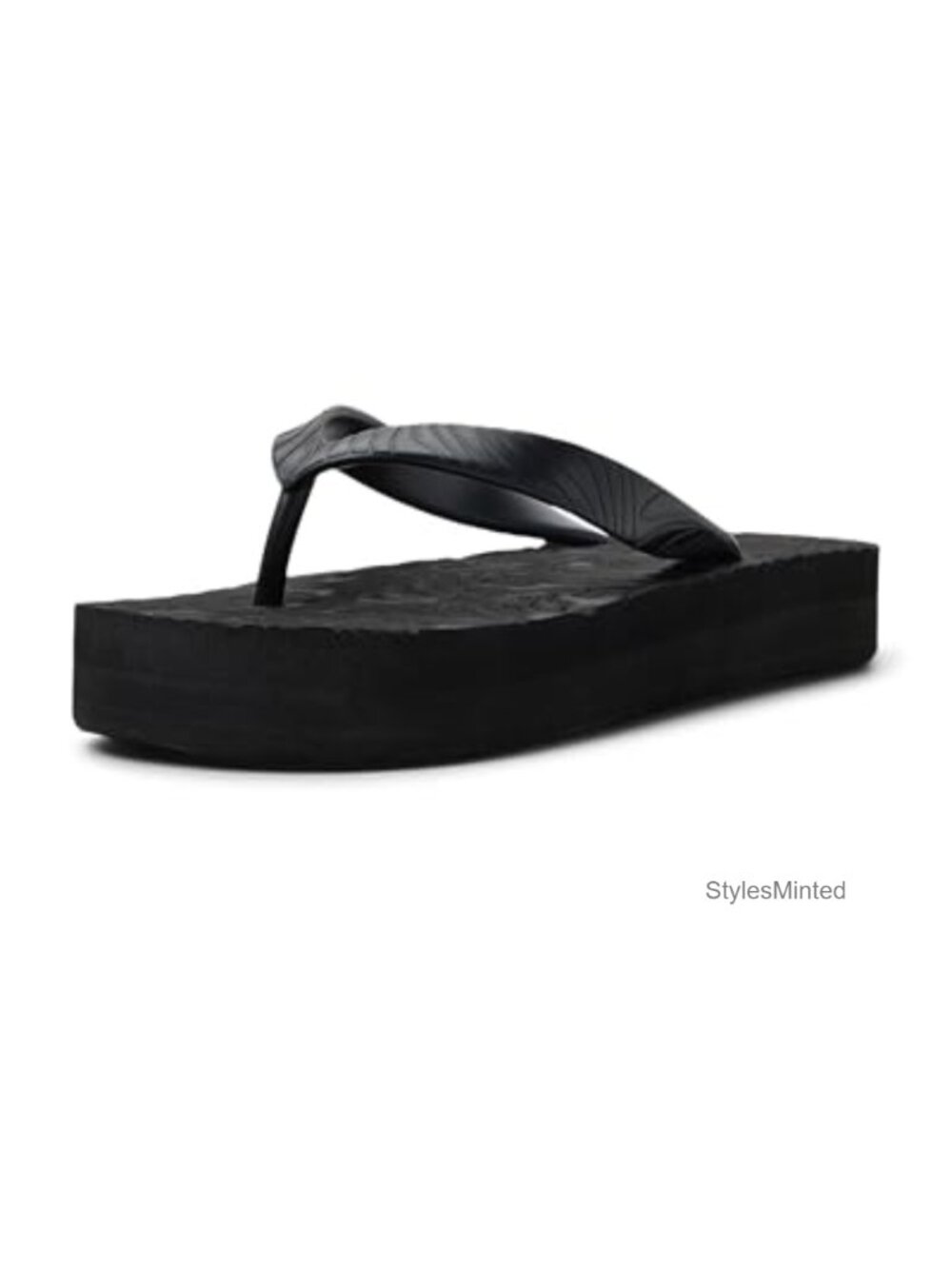 Roxy Beach Up Platform Flip Flop Sandals Women's Thong Rubber